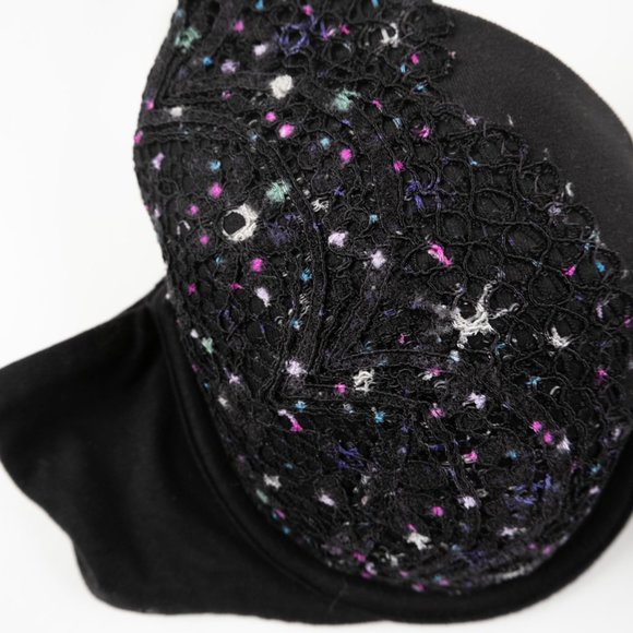 Victoria's Secret black Body by Victoria Lined Perfect Coverage bra size 34B - Picture 4 of 10